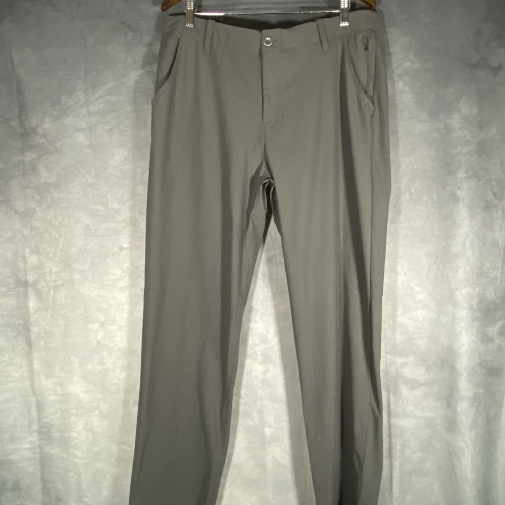 Cloudveil Mens Pants Men's 38x30 Grey Straight Leg Outdoor Hiking Activewear